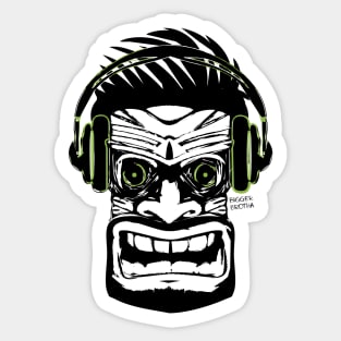 Tiki DJ Sticker